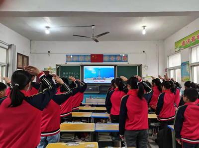 北中镇中小学组织开展清明节主题教育活动